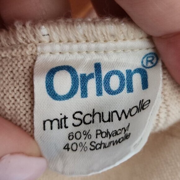 WOLFORD | Vintage wool vest beige sz 44 - Picture 4 of 4